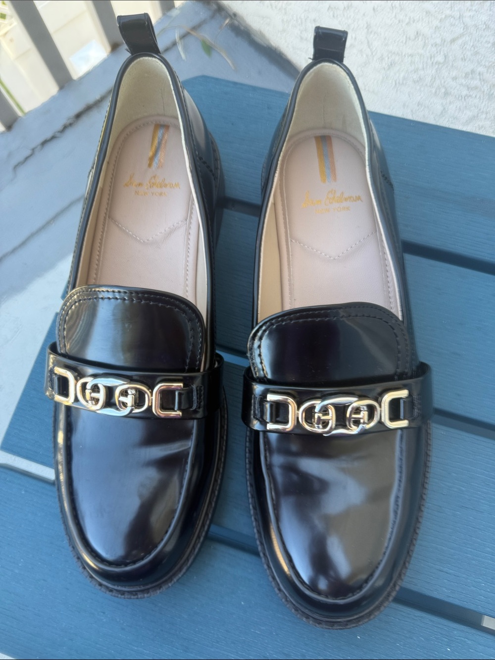 NWOT Sam Edelman women’s Christy Leather Slip-On Loafers - Picture 5 of 11